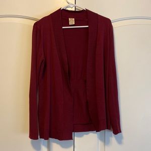 Crimson Cardigan